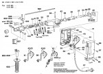 Bosch 0 611 202 041 Rotary Hammer 110 V / GB Spare Parts